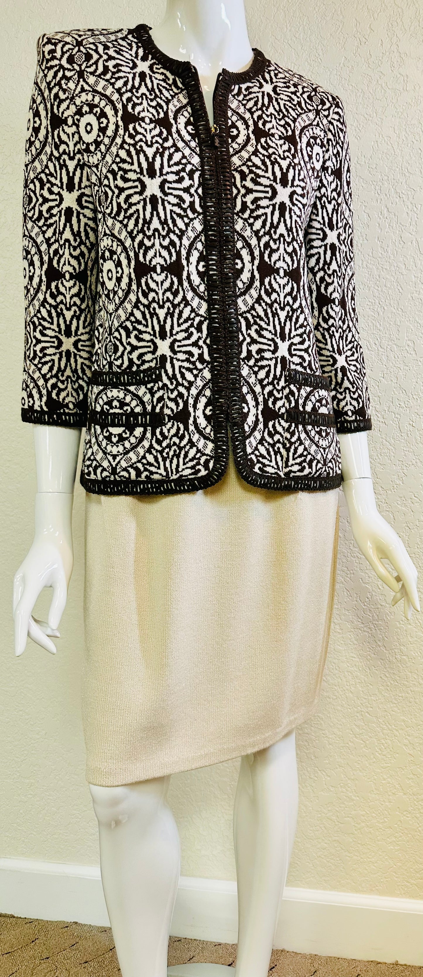 St. John Wool Knit Skirt