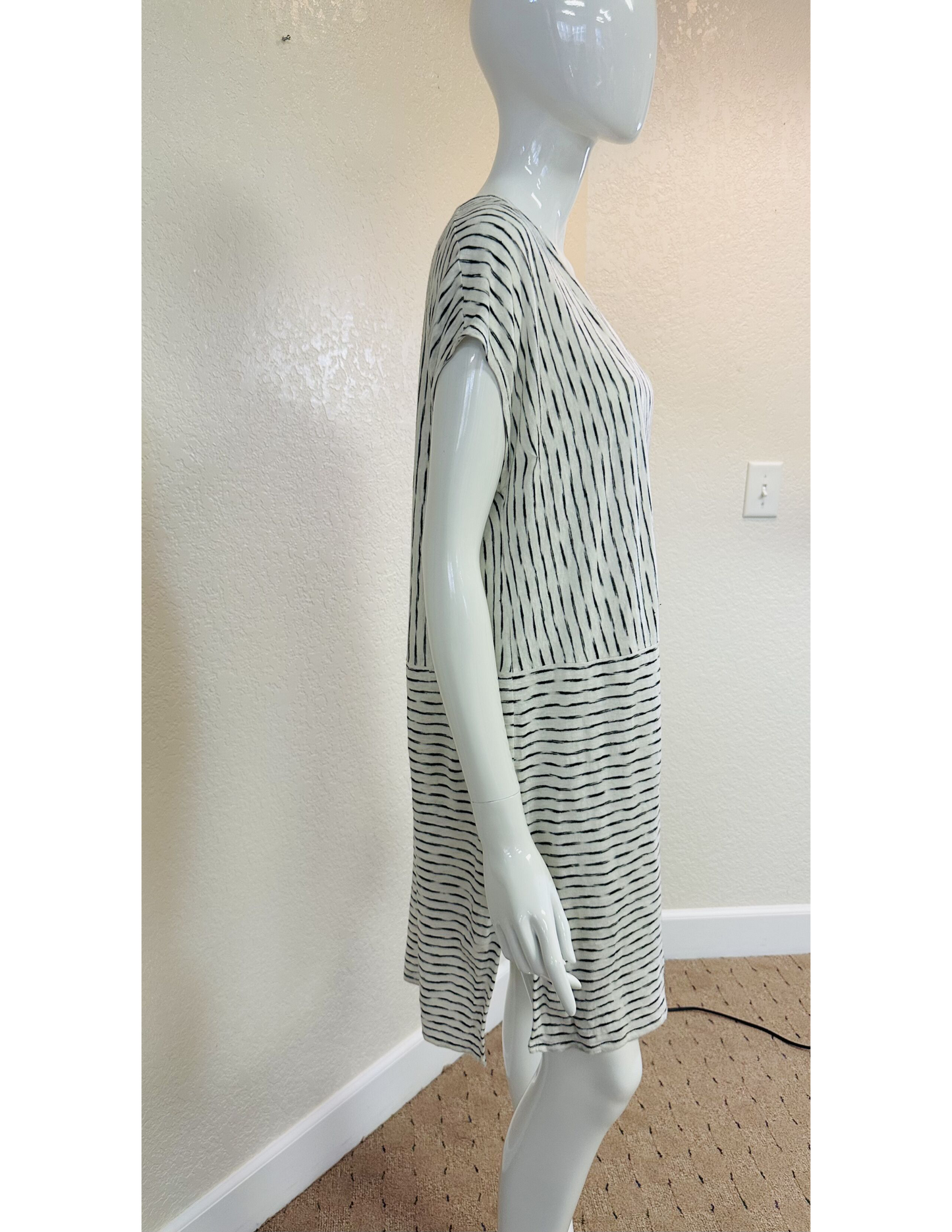 Eileen Fisher Black/White Dress