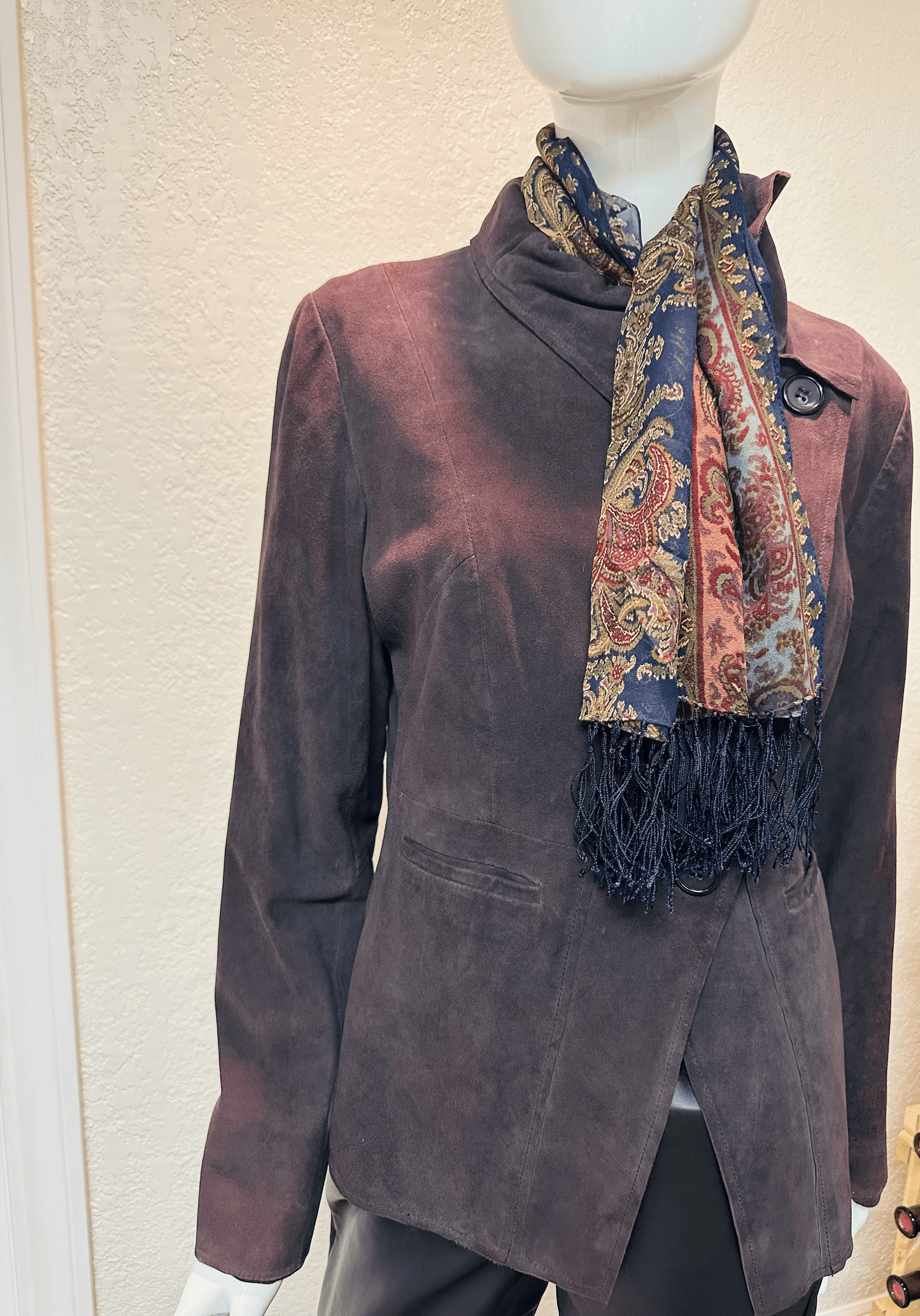 Anne Klein Eggplant Jacket