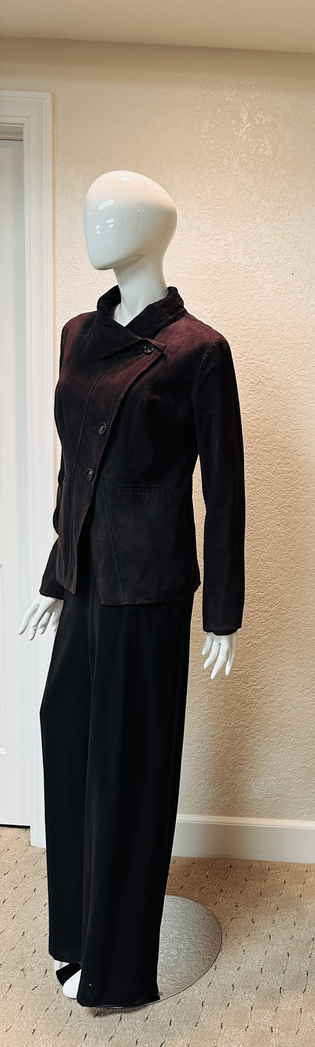 Anne Klein Eggplant/Plum trousers