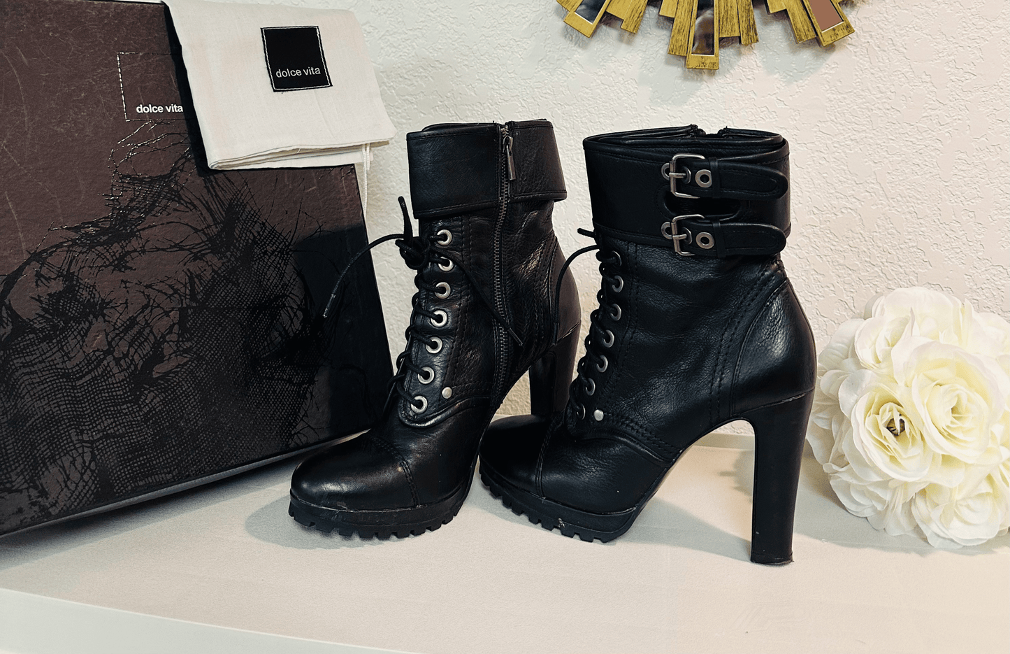 Dolce Vita Lace-Up Bootie