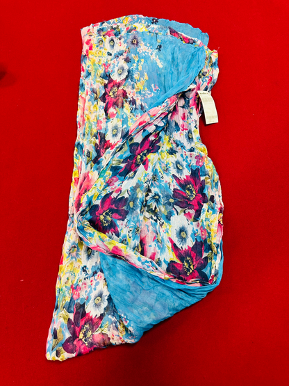 Turquoise Combo Oblong Scarf