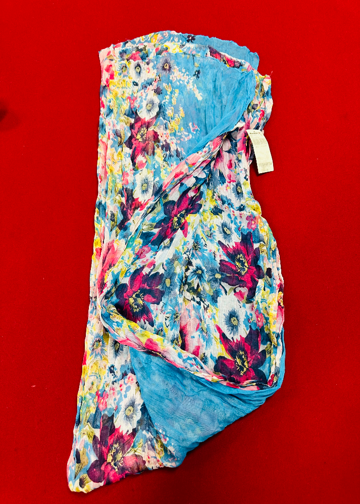 Turquoise Combo Oblong Scarf