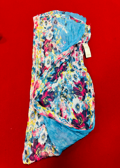 Turquoise Combo Oblong Scarf