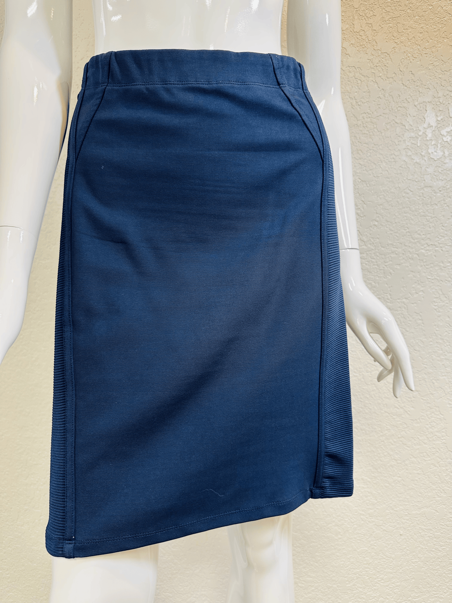 Bcbg Navy Blue Pencil Skirt