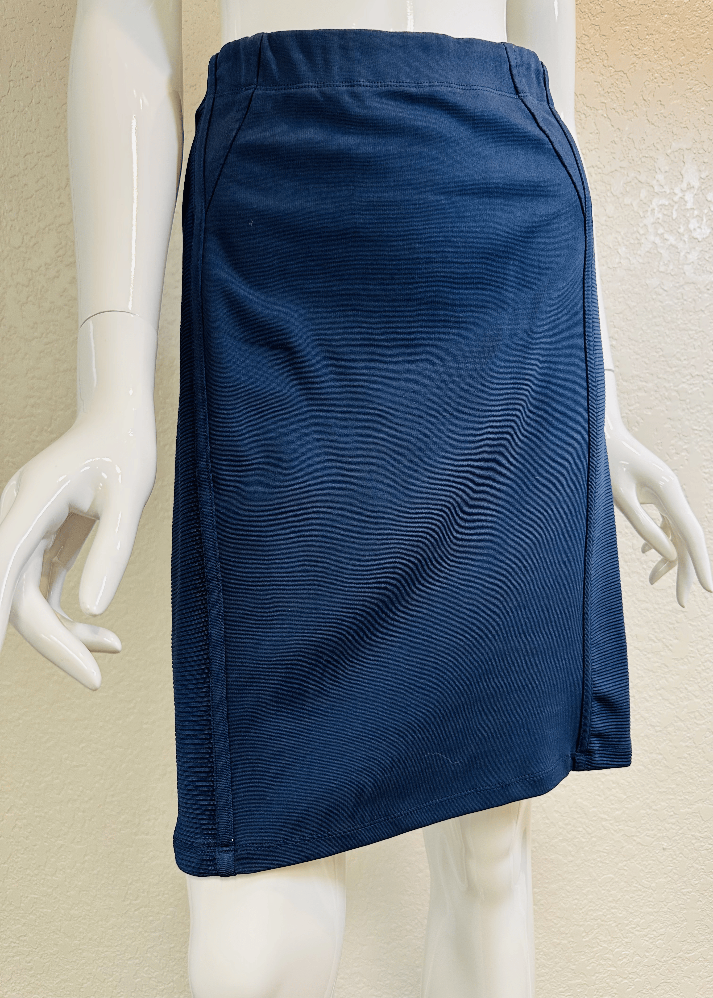 Bcbg Navy Blue Pencil Skirt