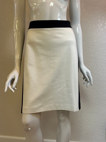 Banana Republic Black/White Pencil Skirt