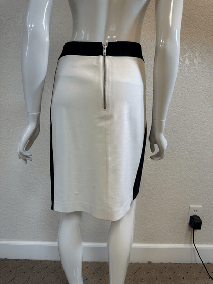 Banana Republic Black/White Pencil Skirt