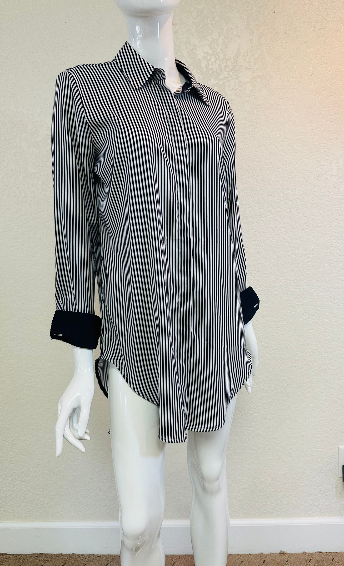 Philosophy Blue/White Top