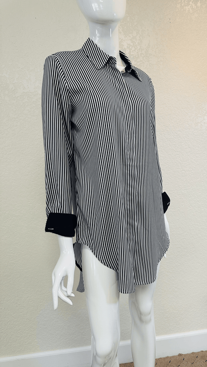 Philosophy Blue/White Top