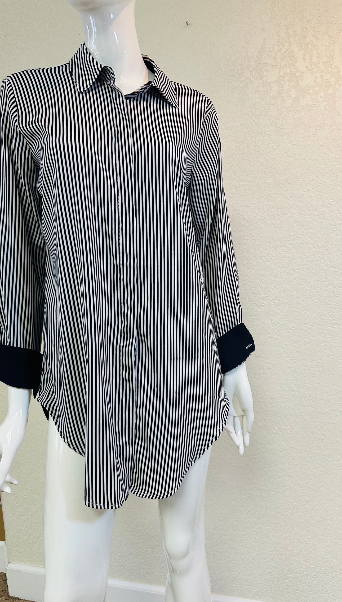 Philosophy Blue/White Top