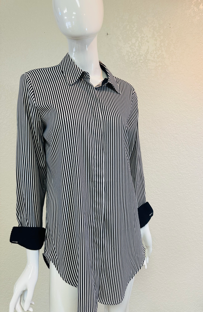 Philosophy Blue/White Top