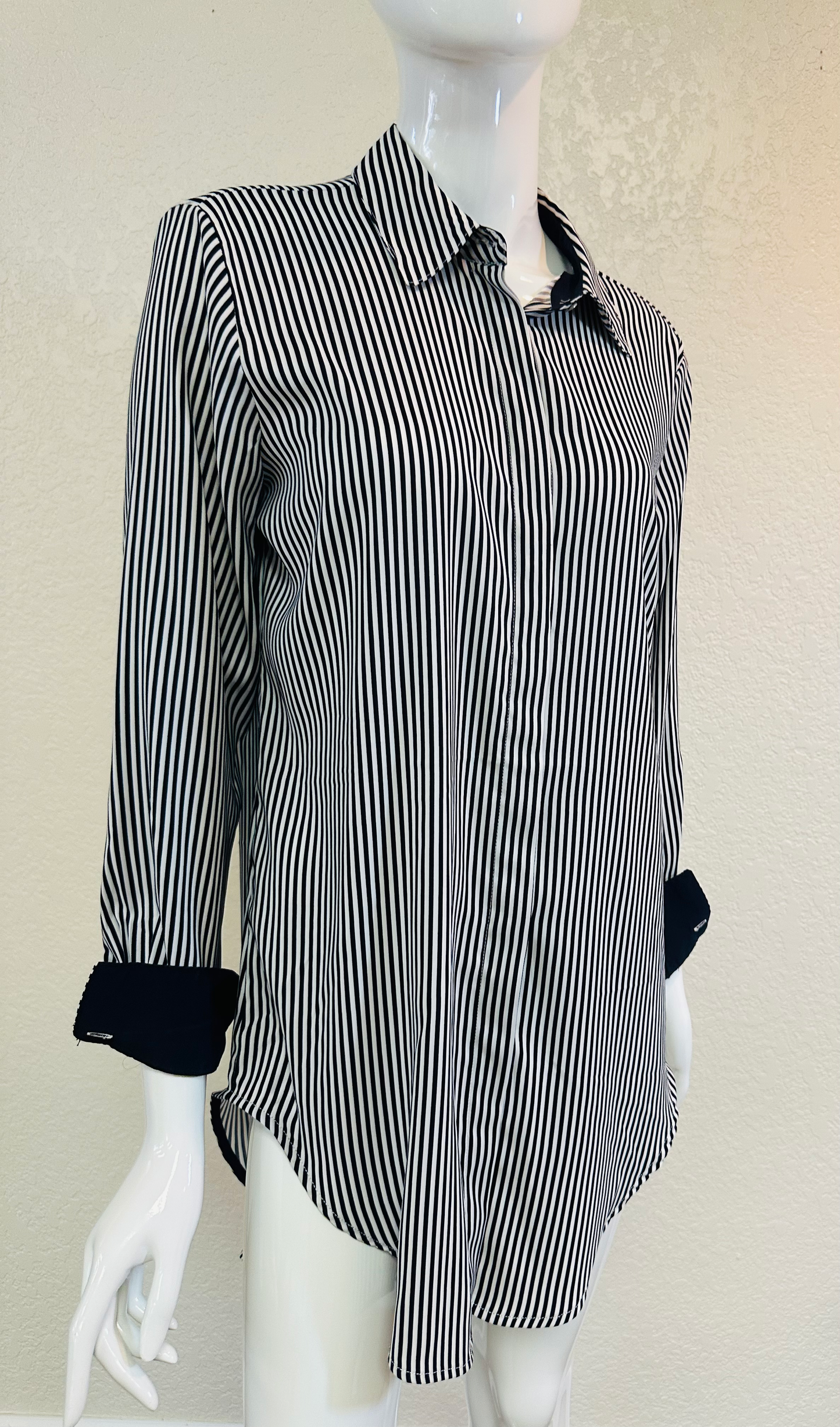 Philosophy Blue/White Top