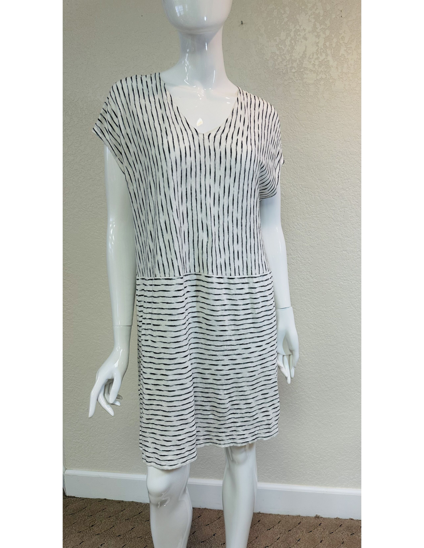 Eileen Fisher Black/White Dress
