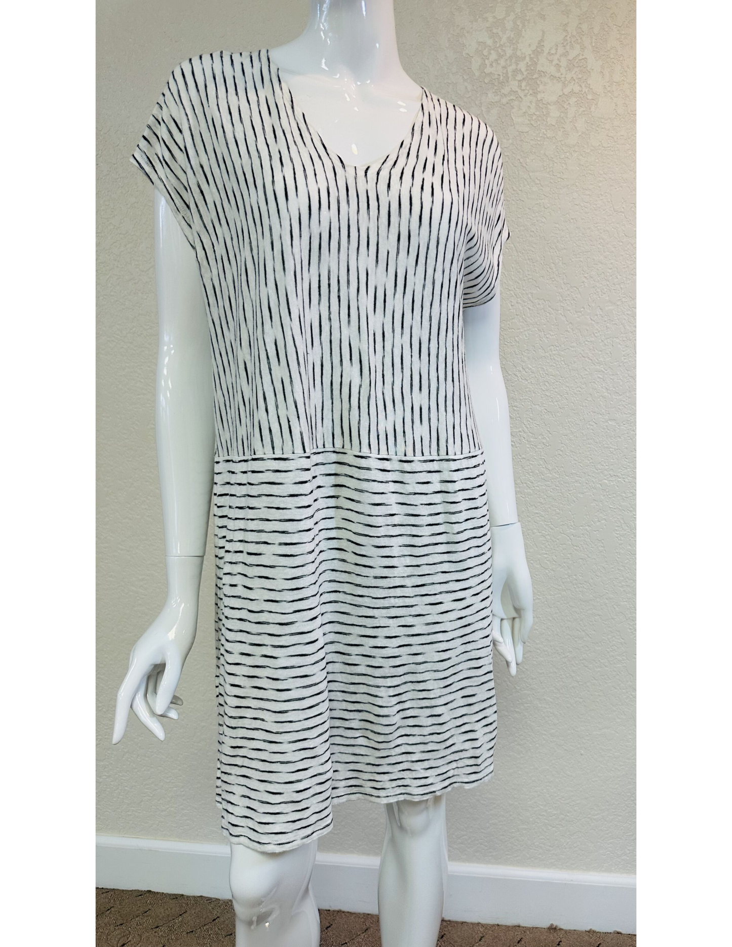 Eileen Fisher Black/White Dress