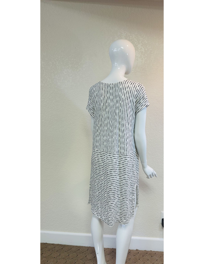 Eileen Fisher Black/White Dress