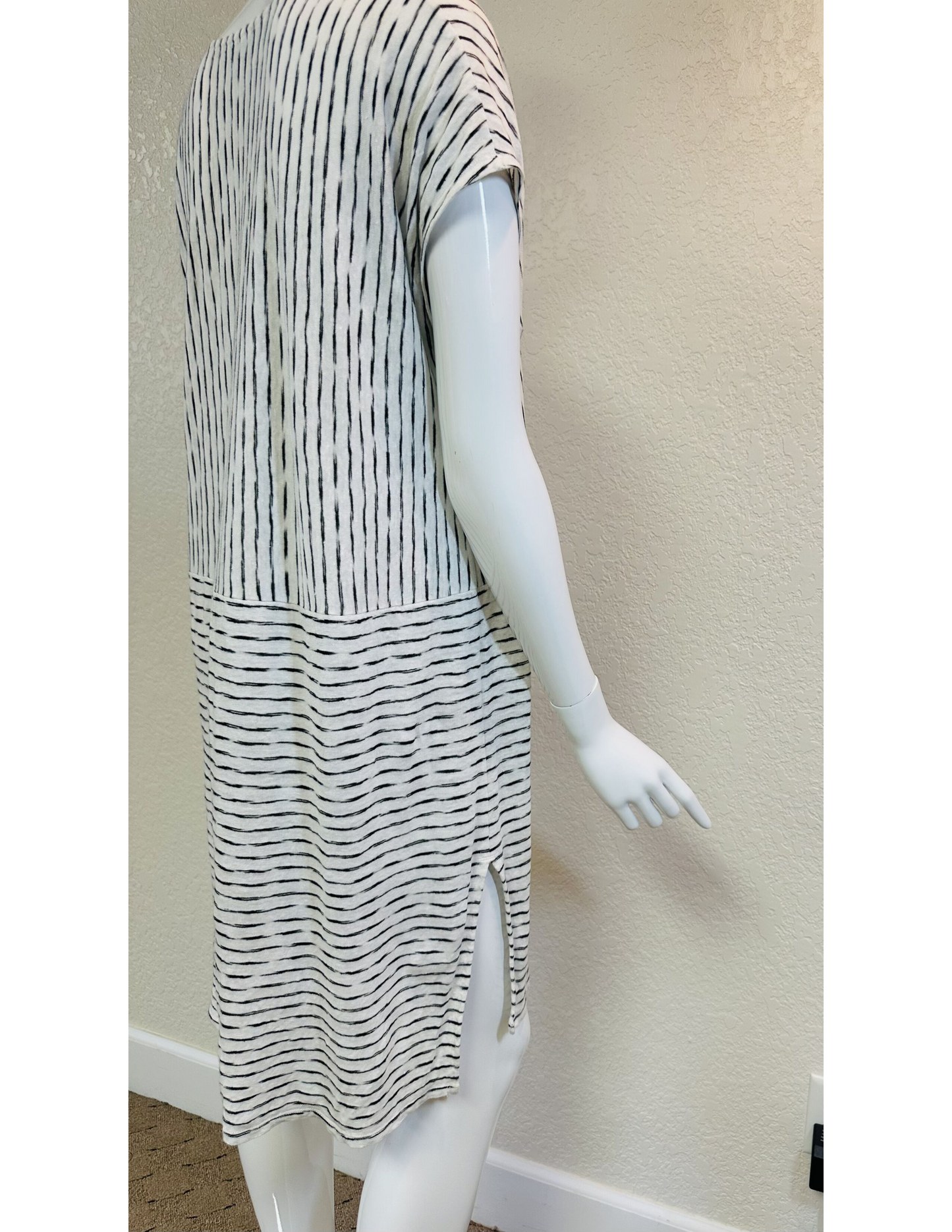 Eileen Fisher Black/White Dress