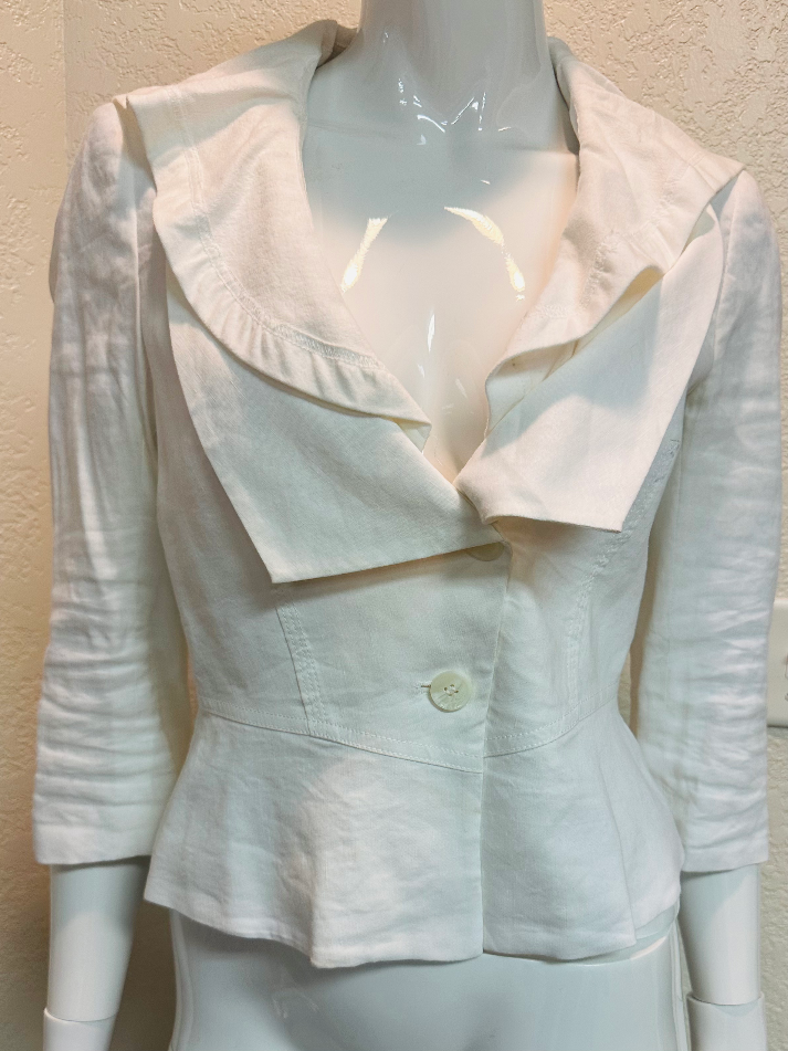 BeBe Off/White Jacket