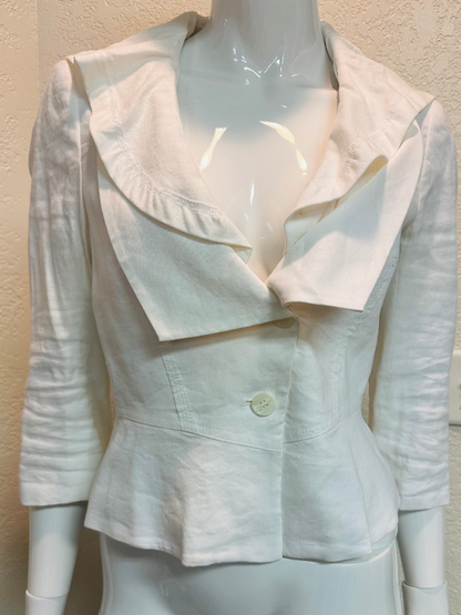 BeBe Off/White Jacket