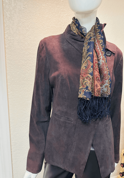 Anne Klein Eggplant Jacket