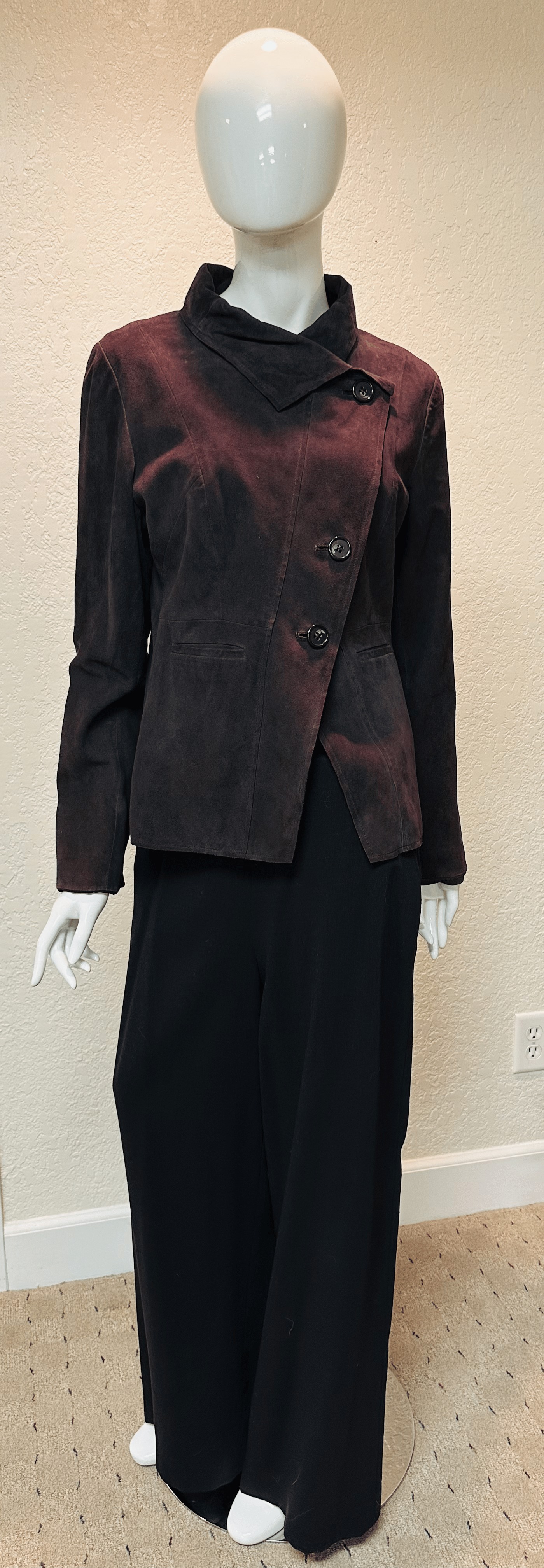 Anne Klein Eggplant/Plum trousers