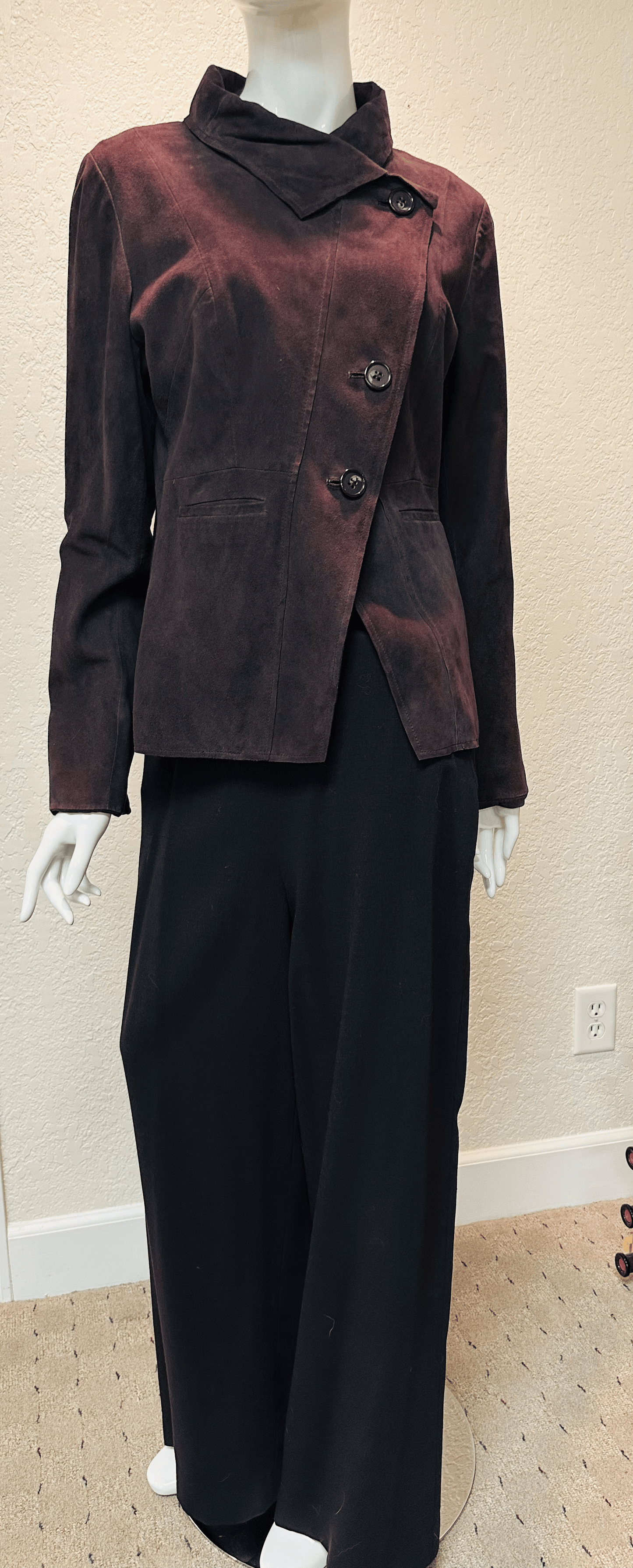Anne Klein Eggplant/Plum trousers