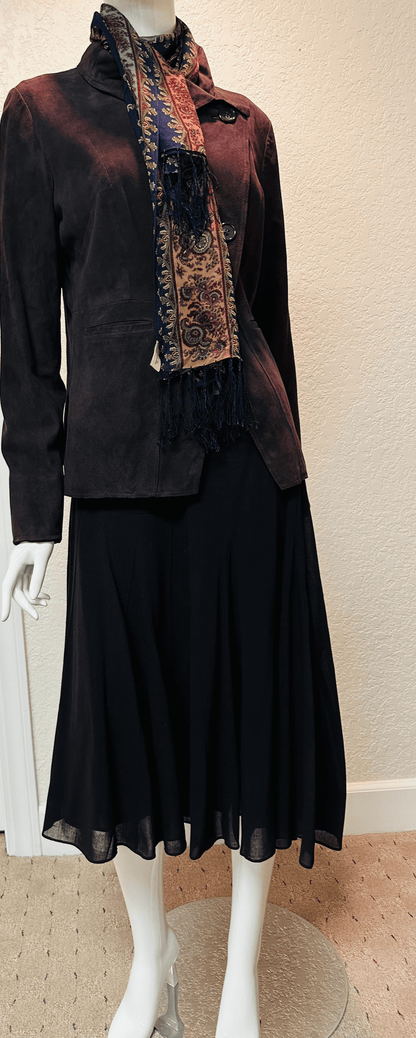 Anne Klein Eggplant/Plum skirt