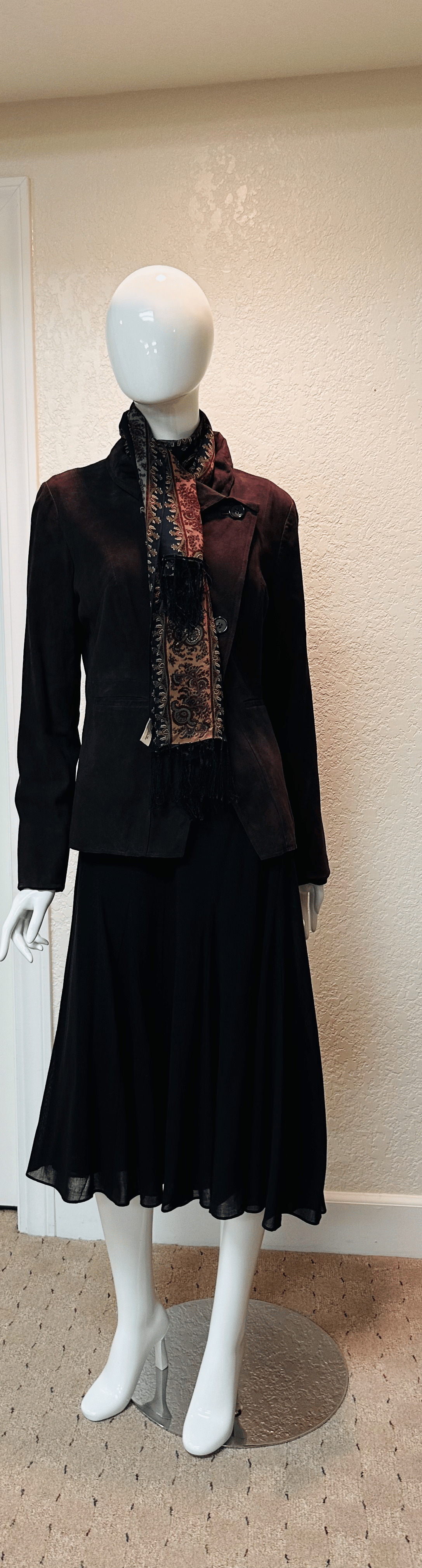 Anne Klein Eggplant/Plum skirt