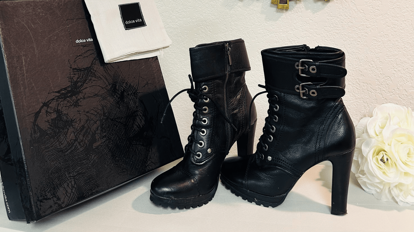 Dolce Vita Lace-Up Bootie