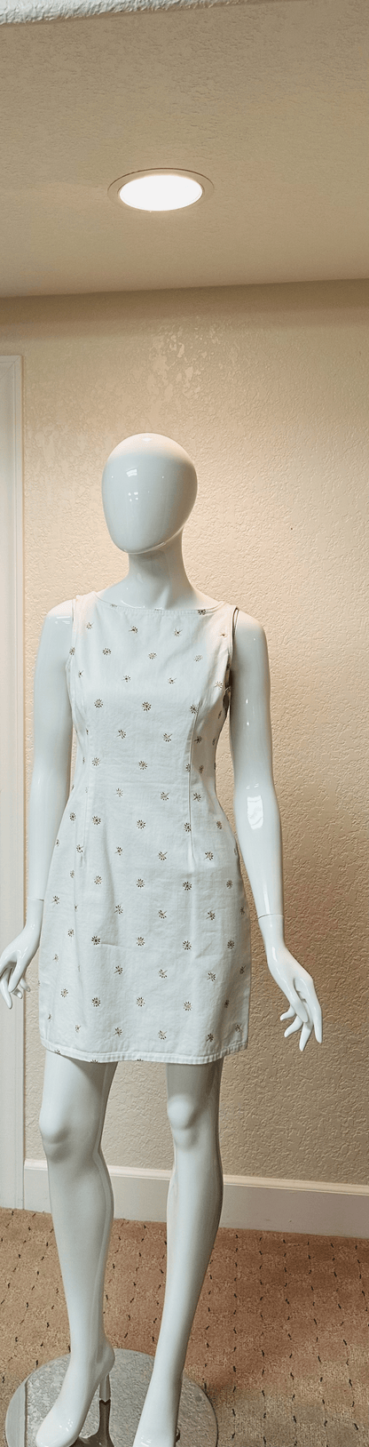 Little White Sheath Dress