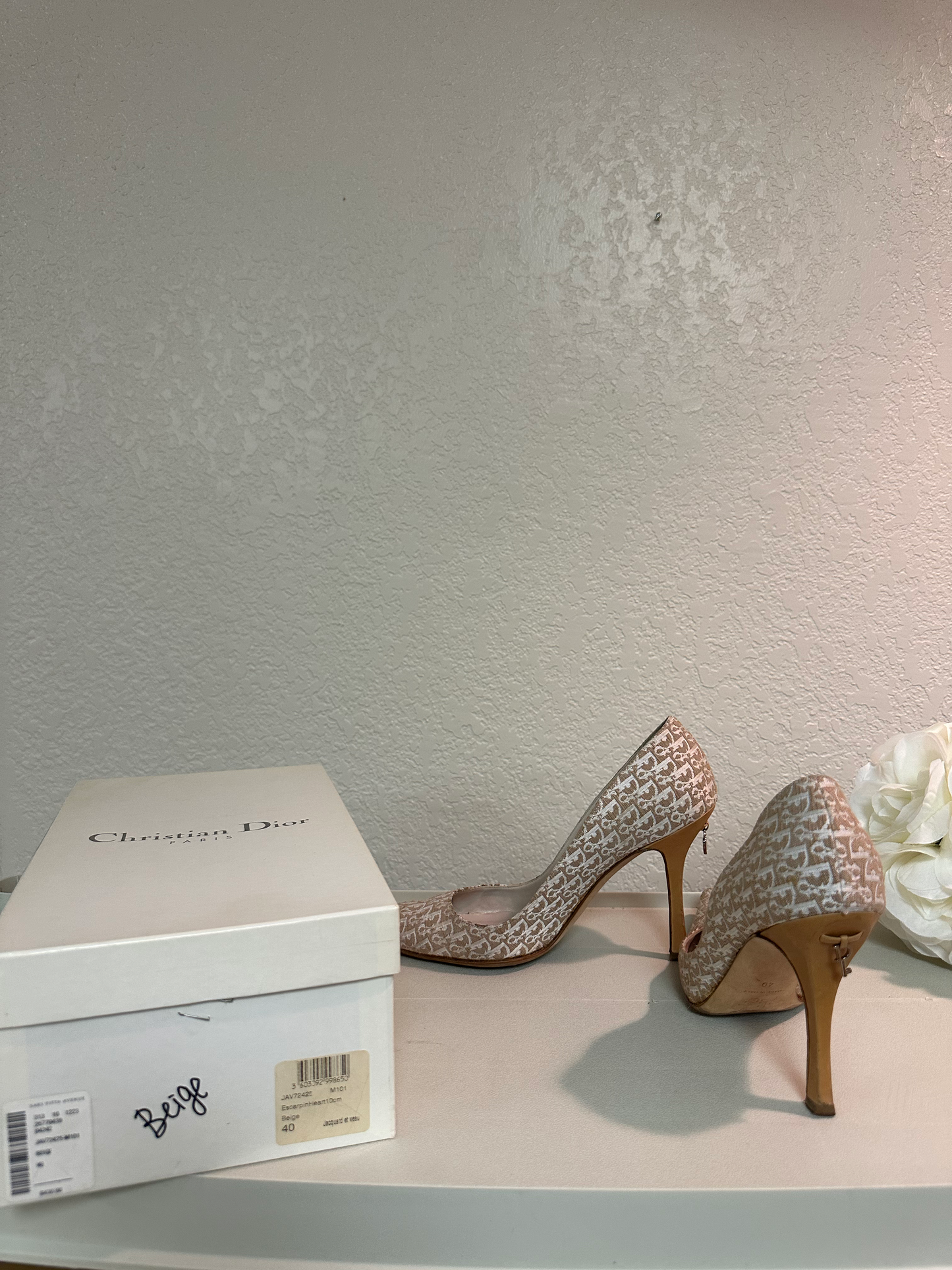 Dior Beige Cream Pump