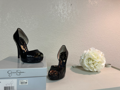 Jessica Simpson Black Patent