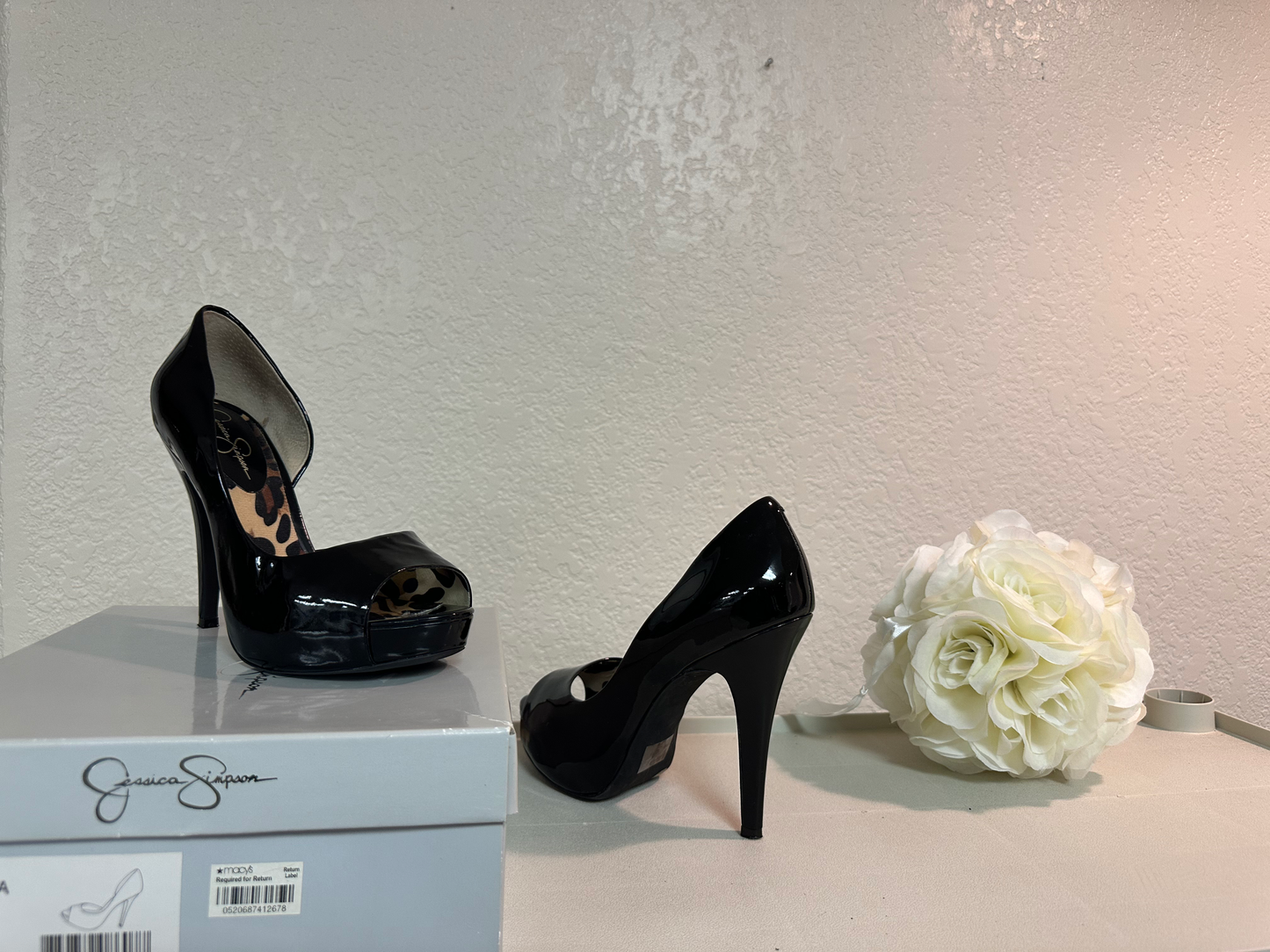 Jessica Simpson Black Patent