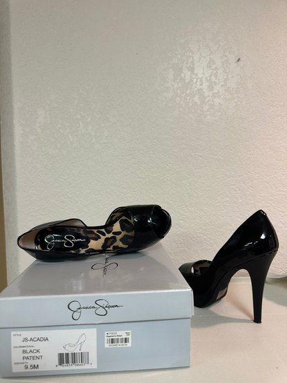 Jessica Simpson Black Patent