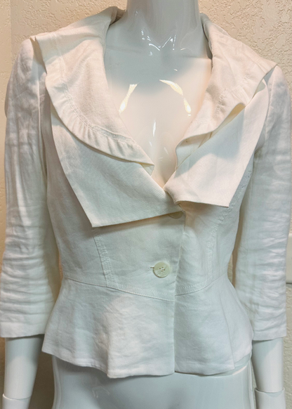 BeBe Off/White Jacket