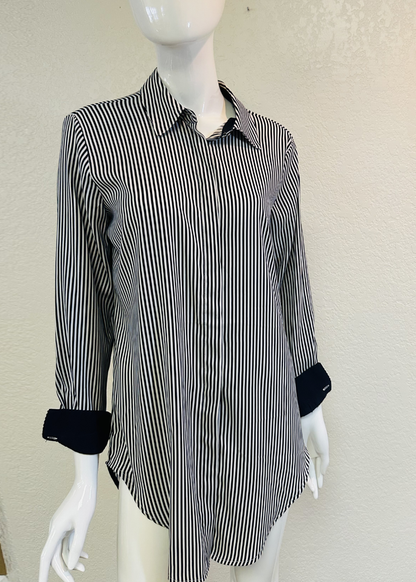 Philosophy Blue/White Top